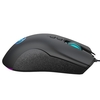 Souris de jeu filaire HXSJ A883 Souris de jeu à 7 boutons avec conception ergonomique DPI réglable à quatre niveaux pour ordinateur portable Dsektop noir