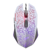 Souris de jeu filaire optique 6D moteur optique de niveau jeu lumière respiratoire colorée souris ergonomique DPI réglable à 4 vitesses noir