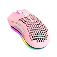 Souris optique éclairée RVB avec récepteur USB 3 niveaux DPI
