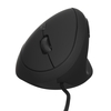 Souris optique filaire Souris verticale Souris de bureau filaire USB 6 touches Souris ergonomiques avec 3 DPI réglables pour ordinateur portable PC Noir