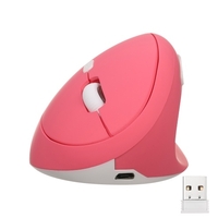 Souris optique filaire Souris verticale Souris de bureau filaire USB 6 touches Souris ergonomiques avec 3 DPI réglables pour ordinateur portable PC Noir