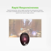 Souris optique verticale Souris filaire ergonomique Souris USB 5 boutons pour ordinateur portable PC (Violet)