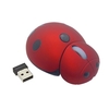 Souris sans fil en forme de Beatle Souris portable 1600DPI 2.4GHz Souris pour ordinateur portable Design ergonomique pour Windows Andriod Laptop PC Ordinateur Mac Gamers Utilisation au bureau / à domicile