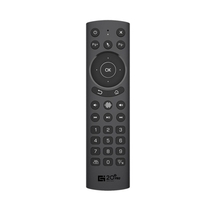 Souris sans fil G20S Pro 2.4G avec récepteur USB Gyroscope à 6 axes Télécommande portable Commande vocale intelligente Rétroéclairage d