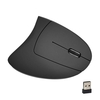 Souris sans fil HXSJ souris verticale ergonomique Rechargeable 3 DPI en option Souris 2400 DPI réglable avec câble de chargement USB pour ordinateur portable PC Mac Ordinateur