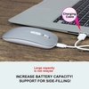 Souris sans fil rechargeable M103 Souris sans fil 2.4G Souris muette ultra-mince 3 DPI réglable Ruban de batterie 500mAh intégré
