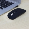 Souris sans fil rechargeable M103 Souris sans fil 2.4G Souris ultra-mince muette 3 DPI réglable Batterie intégrée 500mAh Noir