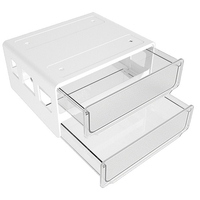 Sous le bureau tiroir invisible organisateur de papeterie bureau de dortoir rangement peu encombrant