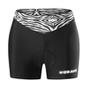 Sous-vêtements de cyclisme pour femmes Short de vélo rembourré Short de vélo VTT respirant