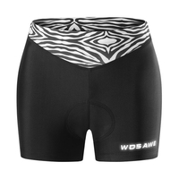 Sous-vêtements de cyclisme pour femmes Short de vélo rembourré Short de vélo VTT respirant