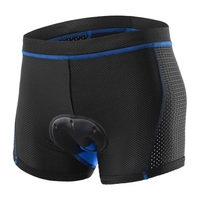 Sous-vêtements de cyclisme pour hommes Shorts Respirant Gel Rembourré VTT Vélo Shorts d
