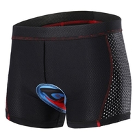 Sous-vêtements de cyclisme pour hommes Shorts Respirant Gel Rembourré VTT Vélo Shorts d