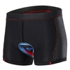 Sous-vêtements de cyclisme pour hommes Shorts Respirant Gel Rembourré VTT Vélo Shorts d