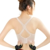 Soutien-gorge de sport de yoga rembourré sans fil pour femme