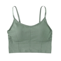 Soutien-gorge de sport rembourré sans fil pour femme