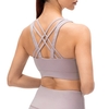 Soutien-gorge de yoga pour femmes,  entraînement de sport rembourré,  débardeurs de Pilates,  gilet décontracté