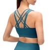 Soutien-gorge de yoga pour femmes,  entraînement de sport rembourré,  débardeurs de Pilates,  gilet décontracté