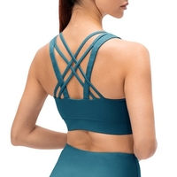 Soutien-gorge de yoga pour femmes,  entraînement de sport rembourré,  débardeurs de Pilates,  gilet décontracté