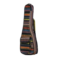 Spécial Style National 23 "Ukelele Ukulélé Uke Sac Sac à Dos 6mm Coton Rembourrage Durable Coloré avec Bandoulière Réglable pour Concert Ukeleles