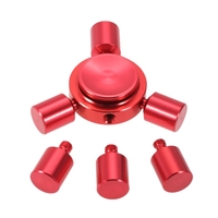 Spinner détachable Fidget à 360 ° Spinner à doigts à main Rouleau à rotation rapide Roulement Spin Widget Jouet concentré pour TDAH Angoisse ennui Adultes Enfants Temps de tuer