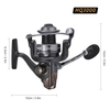 Spinning Fishing Reel 13BB + 1 Roulements à Billes