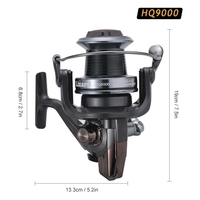 Spinning Fishing Reel 13BB + 1 Roulements à Billes