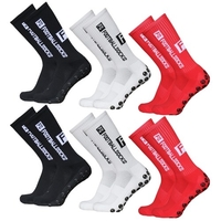 Sports de plein air chaussettes de course chaussettes Stretcy Football athlétique chaussettes de Football chaussettes anti-dérapantes avec poignées