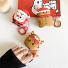 Spot AirPod1 / 2 génération Noël Apple Bluetooth Casque Bluetooth Housse en silicone airpods Pro Coque de protection Applicable Noël AirPods 1/2 génération