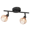 Spot évidé en fer 10W avec 2 pièces G9 support de lampe décoration de plafond salle à manger chambre plafonnier