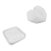 Square 3D Bubbles Silicone Cloud / Diamond Love Mousse en forme de coeur Pâtisserie Boulangerie Bricolage en mousse Biscuit Outil de cuisson pour Fondant Jelly Brownie Chocolats Dessert Décoration Moule antiadhésive