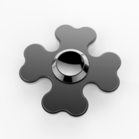 Square Spinner Focus Anxiété Réducteur de stress pour les enfants Adultes Ultra Durable Temps de tuer à grande vitesse Jouet à doigts Flocon de neige Trèfle à quatre feuilles