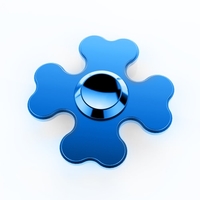 Square Spinner Focus Anxiété Réducteur de stress pour les enfants Adultes Ultra Durable Temps de tuer à grande vitesse Jouet à doigts Flocon de neige Trèfle à quatre feuilles