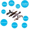 Squeaky Dog Toys Jouets en peluche en peluche pour chiens Chewers agressifs pour petits animaux de compagnie de taille moyenne
