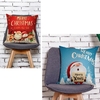 Série de Noël Coussin Oreiller Carré Taies d