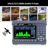 ST-6986 DVB-S/S2/T/T2/C Satellite Finder Combo Satellite TV Signal Finder Digital Handheld Signal Meter HEVC H.265 (10 Bit) MPEG-4 avec 7 pouces TFT LCD