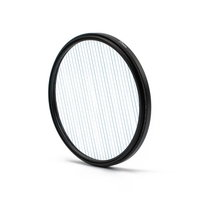 Starlight Brushed Lens City Night Scene Shoots Widescreen Movie Filtre horizontal Accessoires de caméra photographique Effets arc-en-ciel / bleu en option