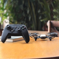 STARTRC Télécommande sans fil 2.4G Transmetteur pour DJI Tello Console Joystick Controller avec support de téléphone