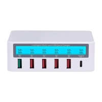 Station de charge intelligente avec station d