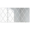 Stickers muraux Sticker mural Diamond Mirror Design réfléchissant