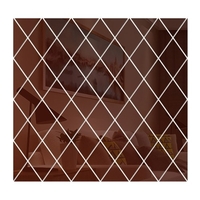 Stickers muraux Sticker mural Diamond Mirror Design réfléchissant