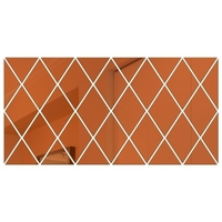 Stickers muraux Sticker mural Diamond Mirror Design réfléchissant
