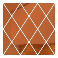 Stickers muraux Sticker mural Diamond Mirror Design réfléchissant