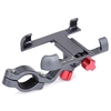 Strong Aluminum Alloy Bike Phone Mount Bicycle Motorcycle Phone Holder 360° Rotation Adjustable Phone Cradle 31.8mm Handlebar
