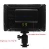 Studio vidéo portable photographie lampe panneau 176 LEDs 5600K pour Canon Nikon Pentax Olympus reflex numérique caméscope