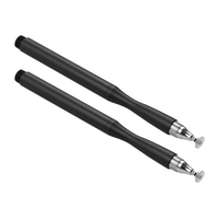 Stylet de précision 2 en 1 à pointe fine avec pointe en fibre et pointe en disque Stylet capacitif universel à écran tactile capacitif