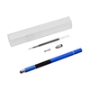 Stylet de précision 3 en 1 avec recharge et pointe de disque et pointe de fibre Stylet de stylet à écran tactile capacitif pour tablette de téléphone portable noir