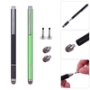 Stylets universels 2 en 1 avec pointe en fibre et stylo de précision pour pointe de disque