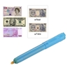 Stylo détecteur de billets de banque contrefait multifonctions UV argent léger