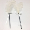 Stylo plume de signature de mariage avec les titulaires doubles mariage stylo signature ensemble de décoration fournitures pour livre d