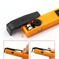 Stylo testeur de tension AC sans contact AC 70-250V DC 250V Détecteur NCV portable avec double alarme sonore,  reconnaissance de fil zéro/live,  détection de point de rupture,  vérification du niveau de batterie